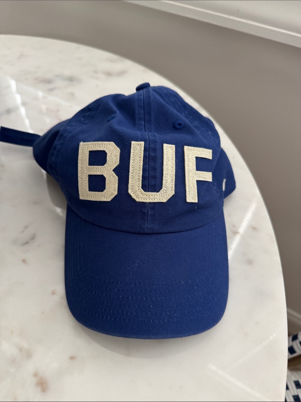 BUF women’s Blue Baseball Cap - never worn